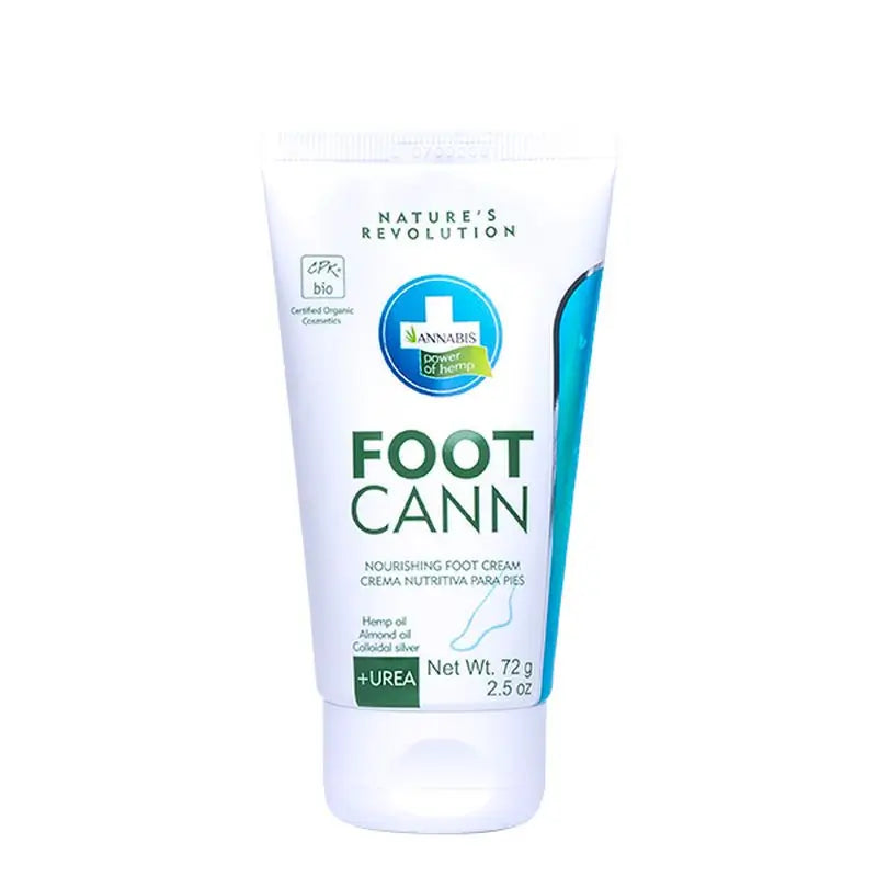 Footcann Organic Nourishing Cream for Dry Feet, 75 ml