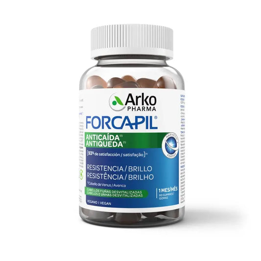 Arkopharma Forcapil Anti-Hair Loss, 60 Gummy Sweets