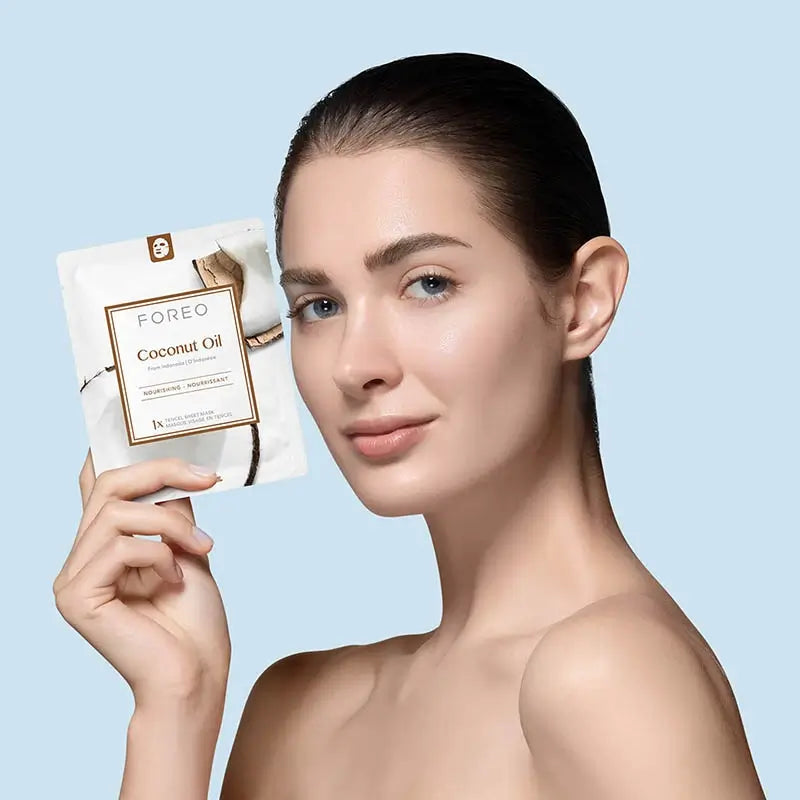 Foreo Farm To Face Sheet Mask - Huile de noix de coco x3