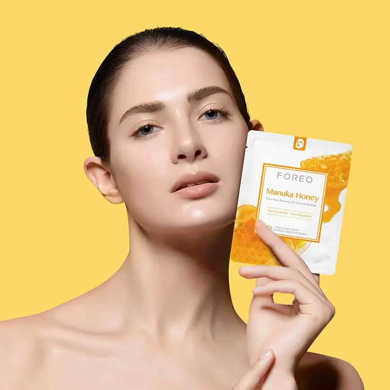 Foreo Masque en feuille Farm To Face - Miel de Manuka x3