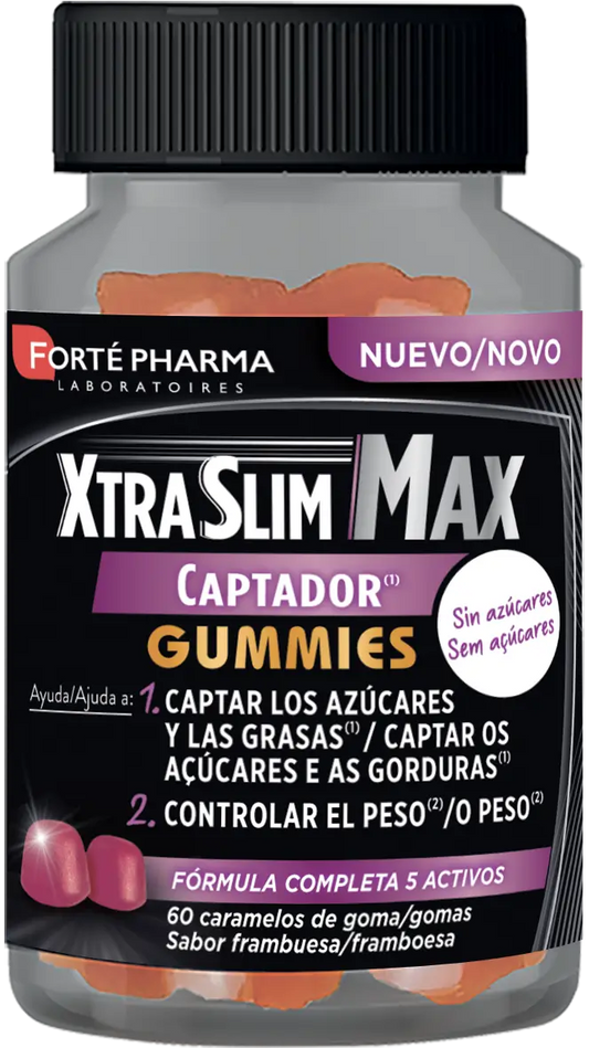 Forté Pharma Xtraslim Max Captador Gumm, 60 Units