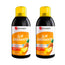 Forté Pharma Duplo Slim Draining Pineapple Flavour, 2 x 500 ml