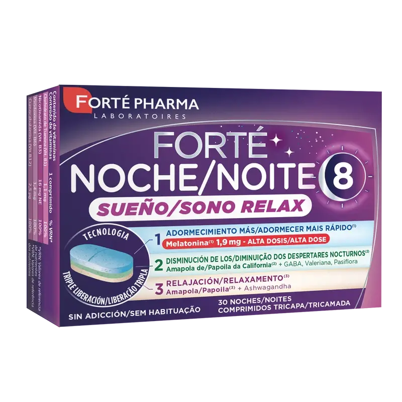 Forté Pharma Forte Night Sleep Relax, 30 tablets