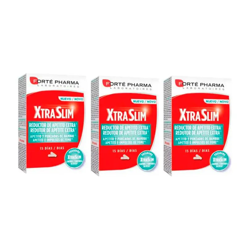 Forté Pharma Triplo Xtraslim Appetite Reducer 3 x 60 capsules