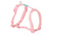 Harnais Freedog en nylon Basic rose, 20 mm, 51/70 cm