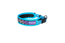 Freedog Collier Boreal Bleu Capri, 15 mm, 30/42 cm