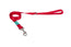 Laisse Freedog en nylon Basic rouge, 10 mm, 120 cm