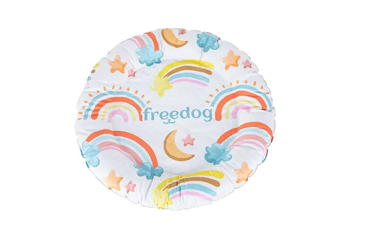 Freedog Donut rafraîchissant Rainbow Recycled, 47 cm