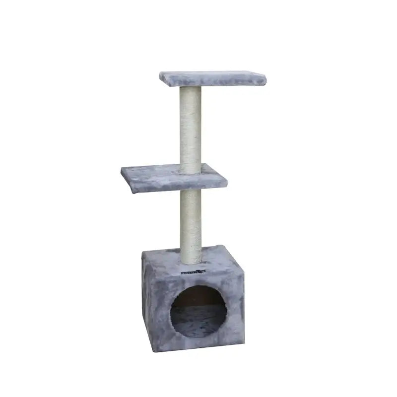 Freedog Scraper Building Light Grey 30 X 30 X 89Cm