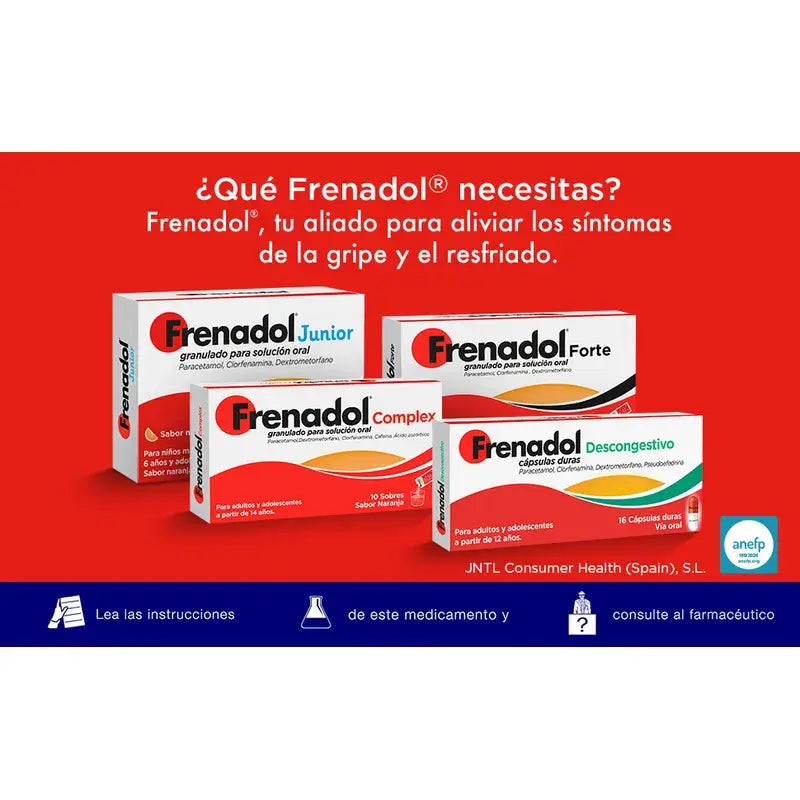 FRENADOL® Forte Anti-grippe, Voie orale, 10 sachets