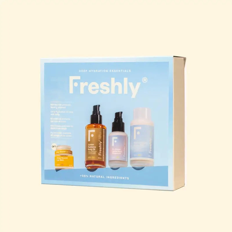 Coffret d'essentiels pour l'hydratation en profondeur Freshly
