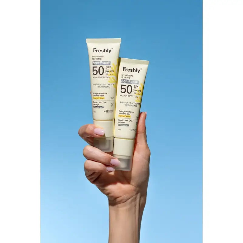 Freshly D+ Natural Suncare Age-Repair Spf50, 50 ml