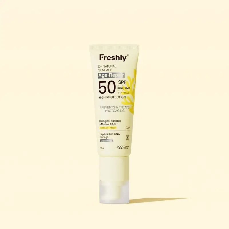 Freshly D+ Natural Suncare Age-Repair Spf50, 50 ml