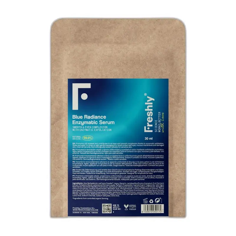 Freshly Refill Blue Radiance Sérum exfoliant, 30 ml