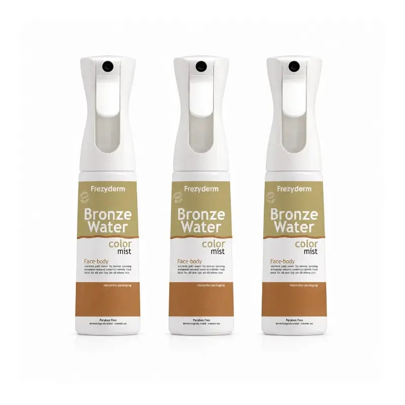 Frezyderm Bronze Water Colour Mist Frezyderm Pack 3 x 300 Ml