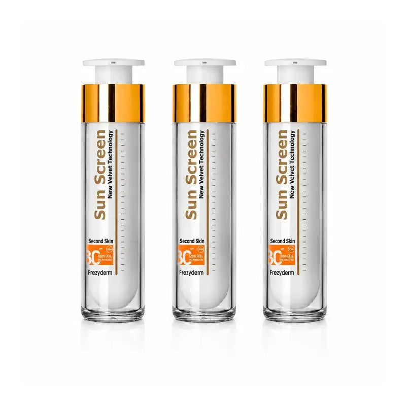 Frezyderm Sun Screen Colour Velvet Face Spf 30 Pack 3 x 50 Ml
