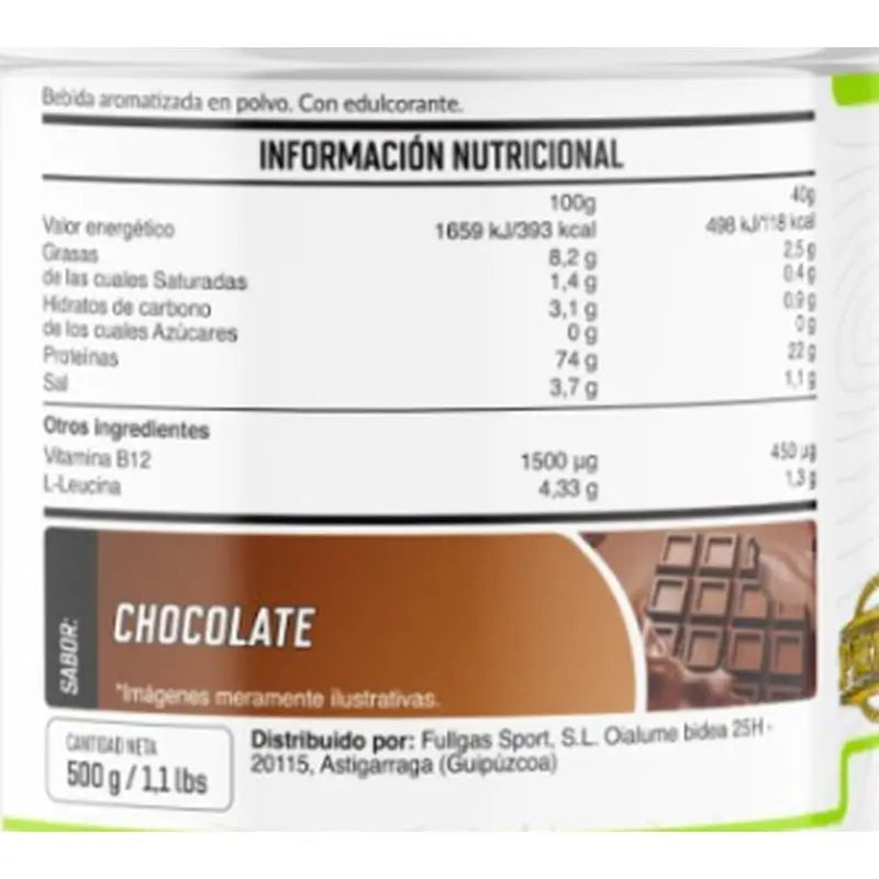 Fullgas Vegan Protein Chocolat 500Gr.