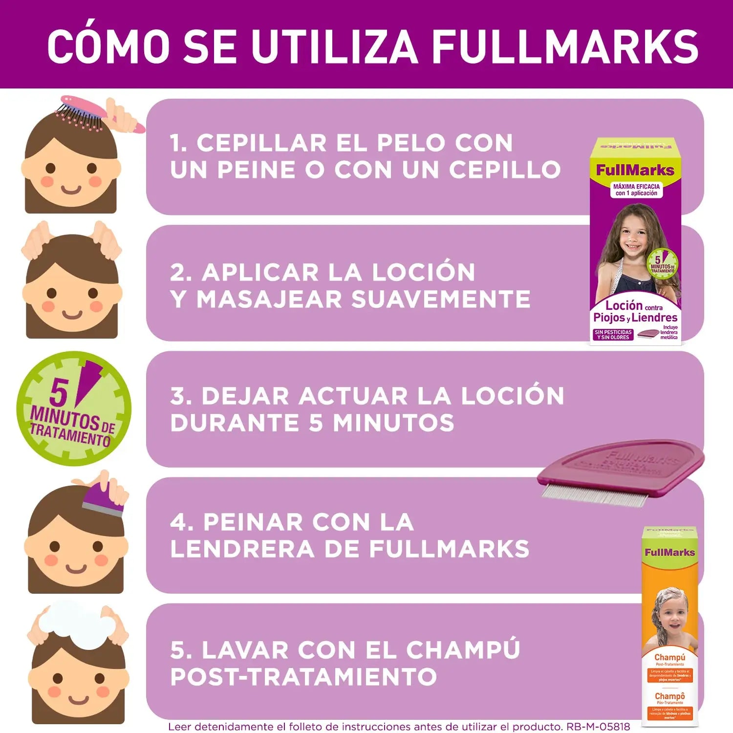 Shampooing post-traitement Fullmarks 150 ml