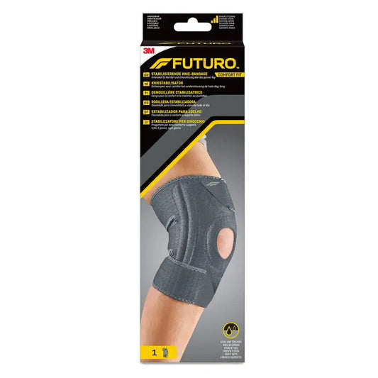 Futuro™ Comfort Fit Stabilising Knee Brace 04040, Adjustable (27.9 - 55.9 Cm)