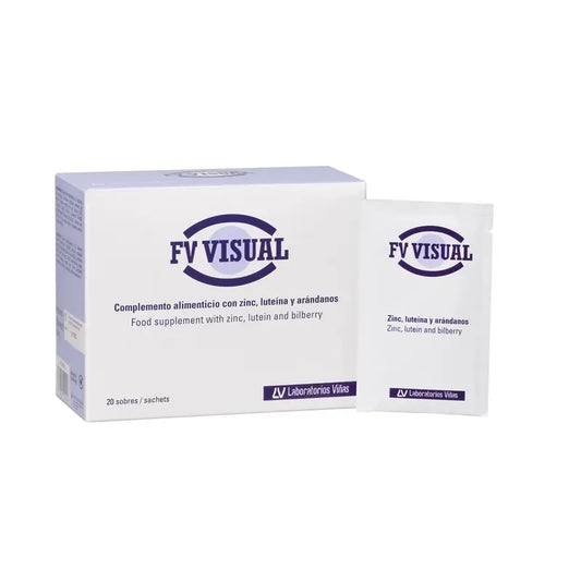 Fv Visual Food Supplement Envelopes, 20 Units