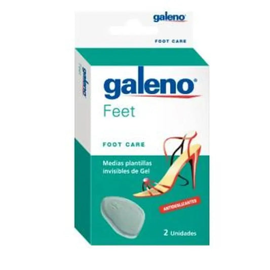 Galeno Galeno Galeno Marthland Feet Half Insole Gel 2Un