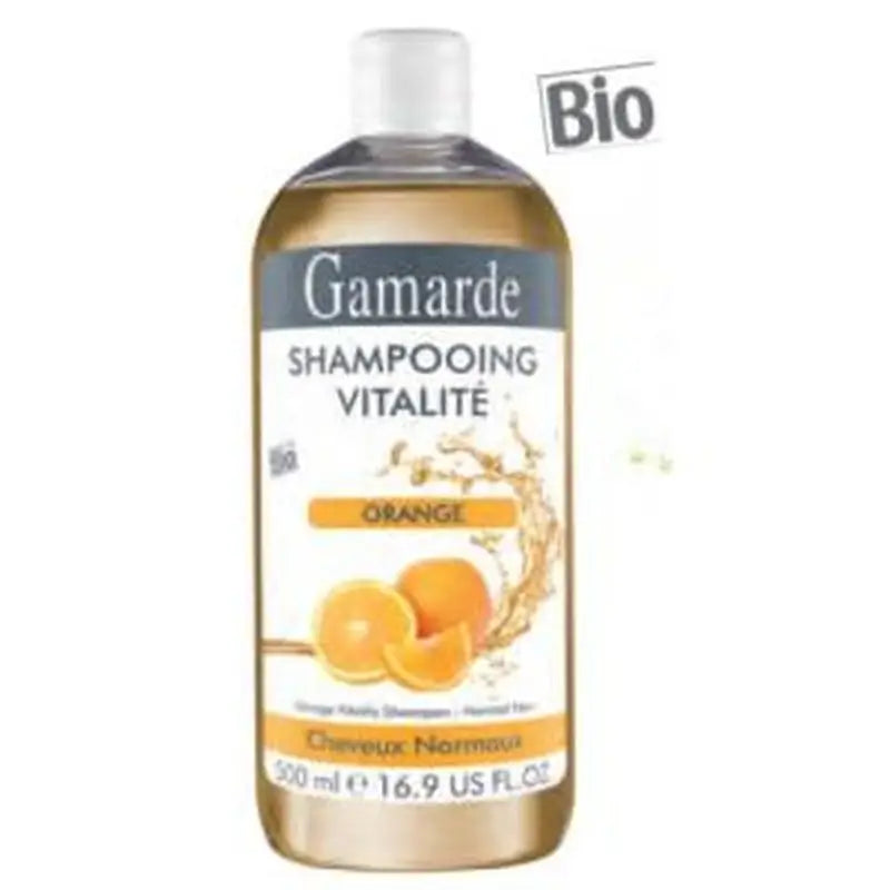 Gamarde Revitalising Orange Shampoo (Normal) 500Ml. Bio