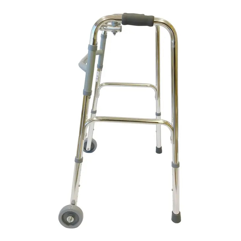 García 1880 Déambulateur pliant en aluminium avec roues avant
