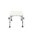 García 1880 Tabouret de douche réglable avec accoudoirs