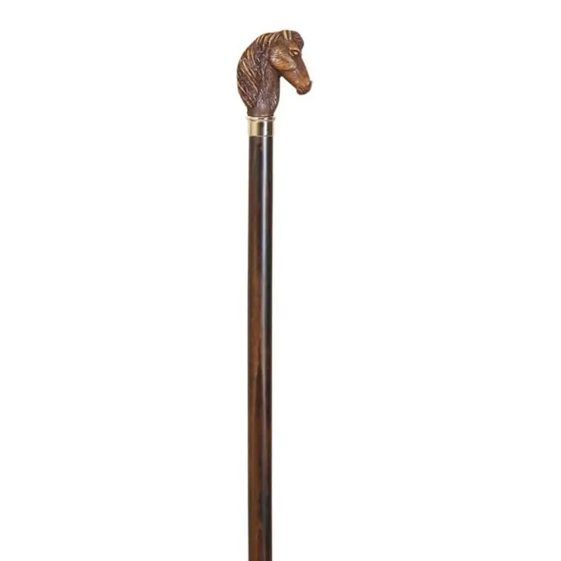García 1880 Walking Stick Collection Fist Design Horse