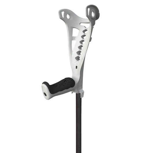 Garcia 1880 English Walking Stick Light-Soft White-Black (Pair)