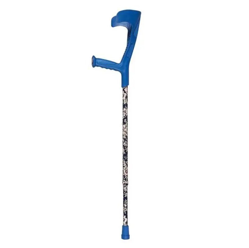 Garcia 1880 Blue Printed Folding Walking Stick (Pair)