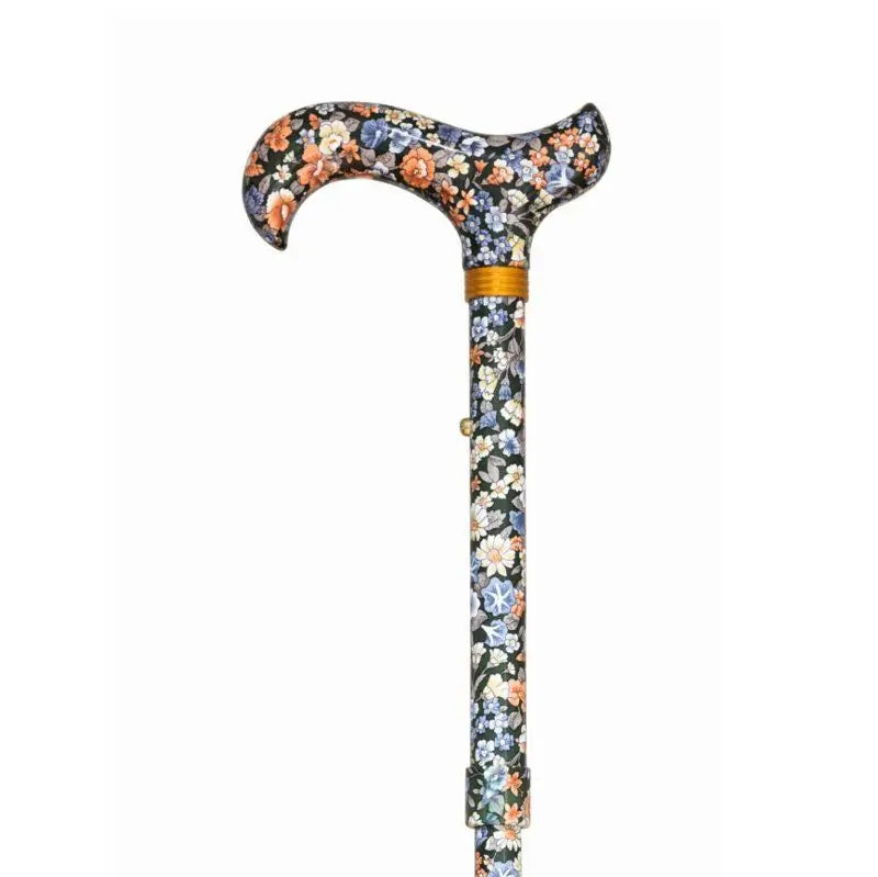 Garcia 1880 Foldable Aluminium Flower Print Crutch