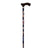 García 1880 Folding Crutch In Embossed Soft Touch Aluminium