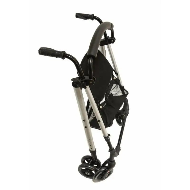García 1880 Rollator Aluminium Freins à pression New Style (Gris)