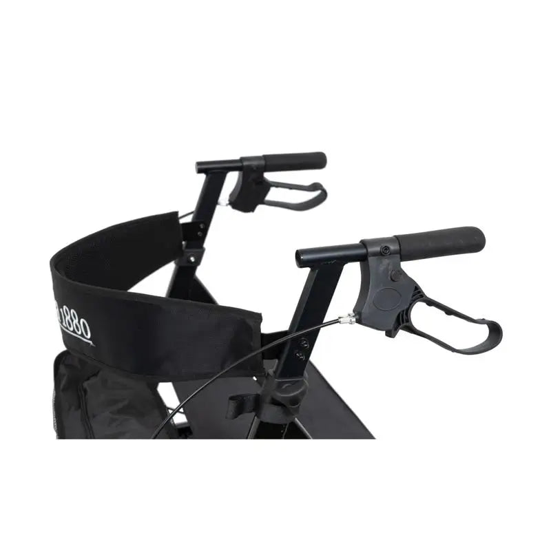 Garcia 1880 déambulateur pliable en aluminium 300mm roues