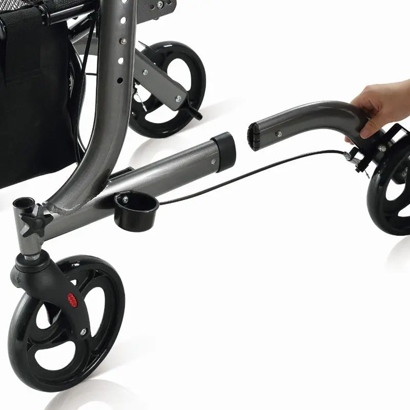Garcia 1880 déambulateur pliable et détachable en aluminium