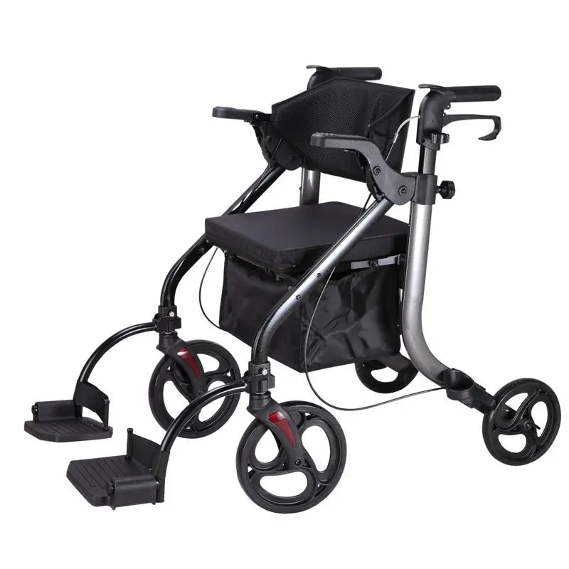 Garcia 1880 Déambulateur + chaise 2 en 1
