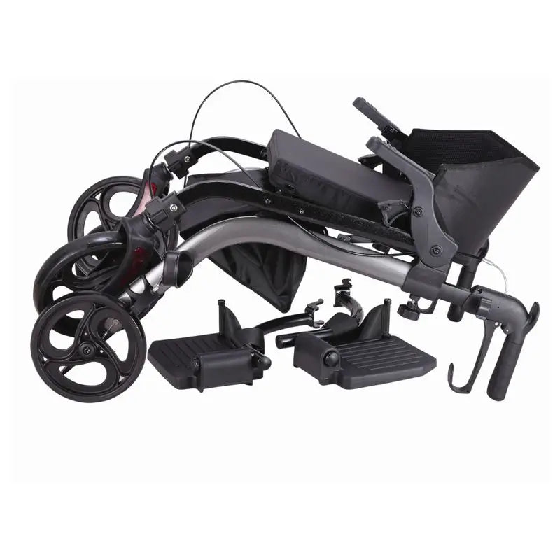 Garcia 1880 Déambulateur + chaise 2 en 1
