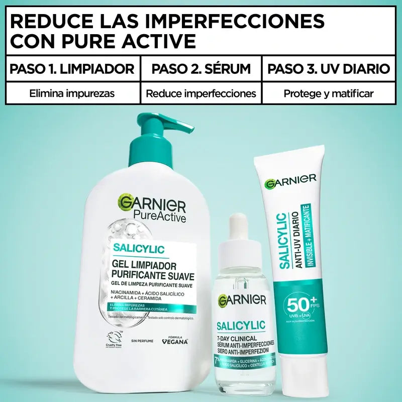 Garnier Anti-Acne Pure Active Salicylic Anti-Blemish & Cleansing Serum, 30 ml