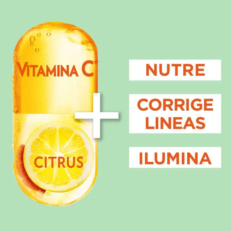 La crème de jour éclaircissante Garnier à la vitamine C nourrit, corrige les rides et redonne de l'éclat jour après jour.