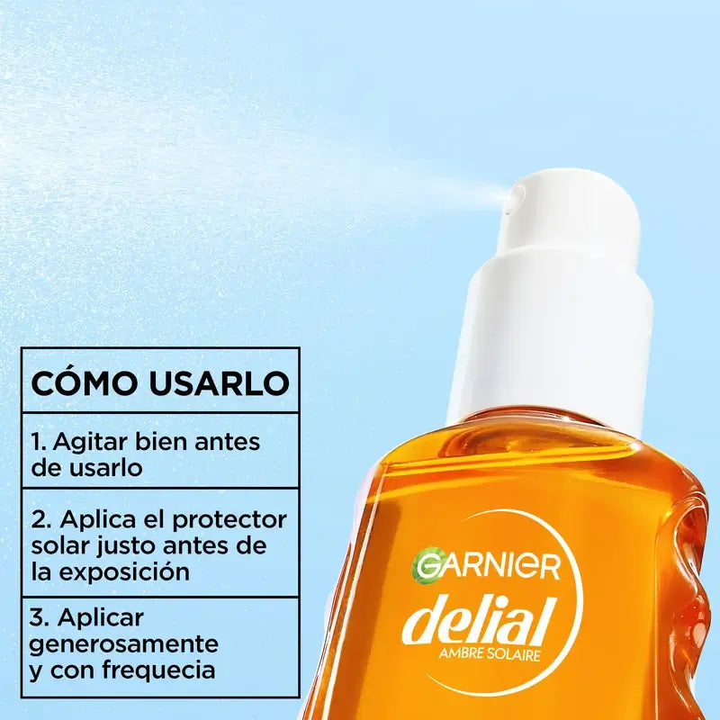 Garnier Delial Delial Sensitive Advanced Moisturising Sun Care Water Spf 30, 150Ml
