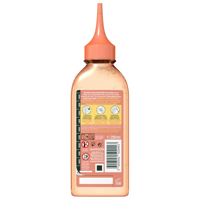 Garnier Fructis Hair Drink Pineapple Anti-Breakage. Cheveux 10X plus doux, plus brillants et sans frisottis, 200 ml