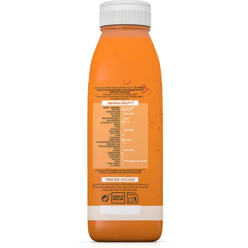 GarnierFructis Hair Food Shampooing à la papaye 350 ml pour cheveux abîmés
