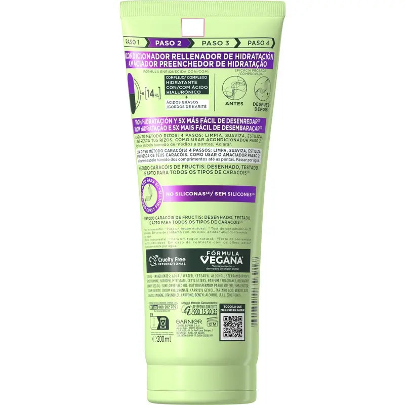 Garnier Fructis Curl Method Step 2 Conditionneur, 200 ml