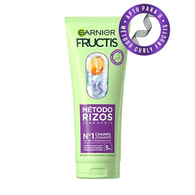 Garnier Fructis Curl Method #1 Shampooing pour boucles 72H hydratées 200Ml