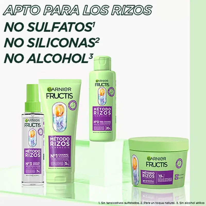 Garnier Fructis Curl Method Curl Mask #2 Pour des boucles hydratées pendant 1 semaine 370Ml