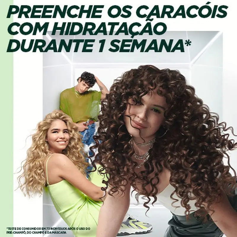 Garnier Fructis Curl Method Curl Mask #2 Pour des boucles hydratées pendant 1 semaine 370Ml