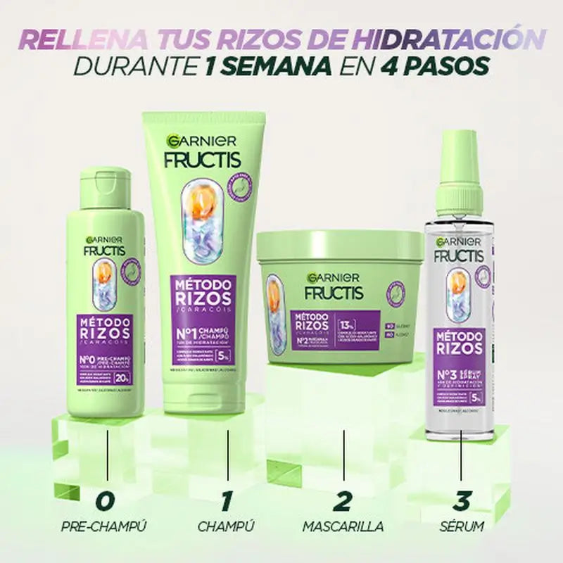 Garnier Fructis Curl Method Curl Mask #2 Pour des boucles hydratées pendant 1 semaine 370Ml
