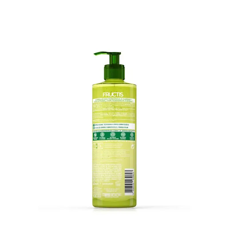 Garnier Fructis Vitamin Force Crème sans rinçage à l'orange rouge, à la vitamine C et à la biotine pour les cheveux ayant tendance à tomber - 400 ml