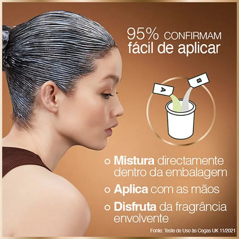 Garnier Good Coloration Permanente Sans ammoniaque, 90% d'origine naturelle Teinte 1.10 Midnight Illusion